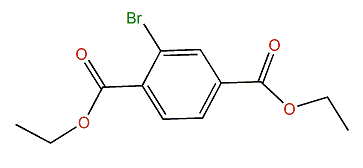 Diethyl 2-bromobenzene-1,4-dioate
